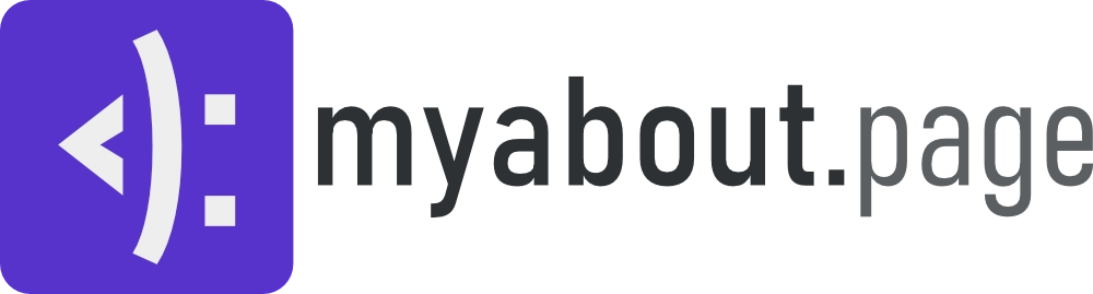My About Page logo