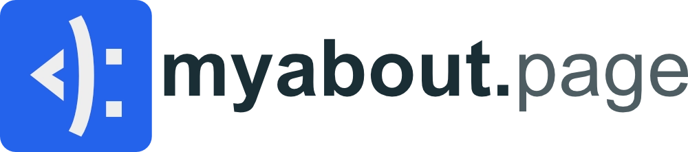 My About Page logo